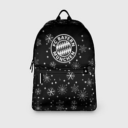 Рюкзак Бавария Мюнхен зима снежинки, цвет: 3D-принт — фото 2