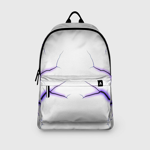 Рюкзак Color white purple / 3D-принт – фото 3