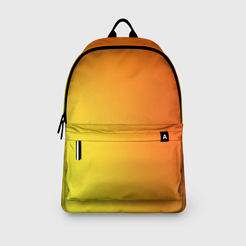 Рюкзак Color orange red / 3D-принт – фото 3