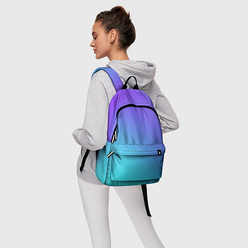Рюкзак Color multi-colored gradient / 3D-принт – фото 6