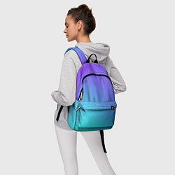 Рюкзак Color multi-colored gradient, цвет: 3D-принт — фото 2