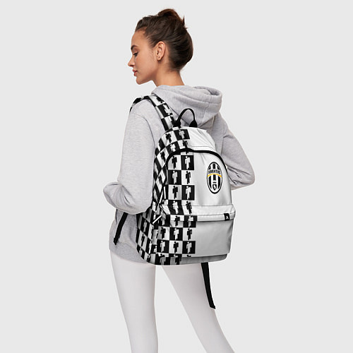 Рюкзак Ювентус паттерн люди / 3D-принт – фото 6