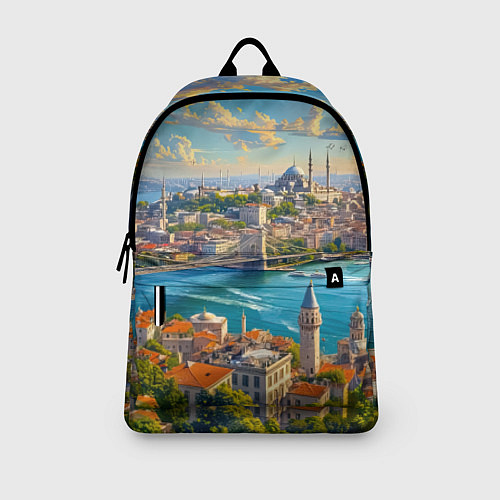 Рюкзак Сплетение эпох над Босфором / 3D-принт – фото 3
