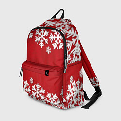 Рюкзак Снежинки, цвет: 3D-принт