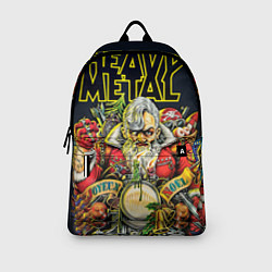 Рюкзак Heavy Metal Santa, цвет: 3D-принт — фото 2