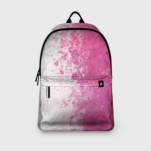 Рюкзак Белый и розовый / 3D-принт – фото 3