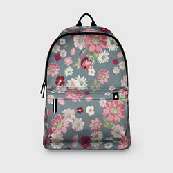 Рюкзак Цветочки, цвет: 3D-принт — фото 2