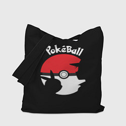 Сумка-шопер Pokeball, цвет: 3D-принт