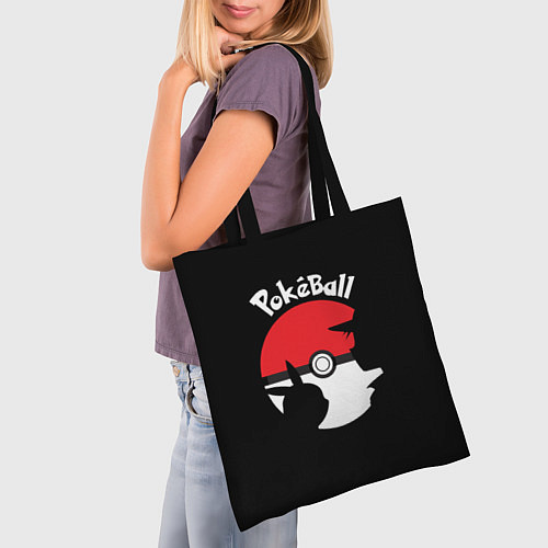 Сумка-шоппер Pokeball / 3D-принт – фото 3