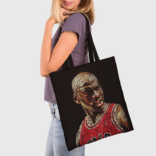 Сумка-шоппер Michael Jordan / 3D-принт – фото 3