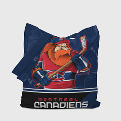 Сумка-шопер Montreal Canadiens, цвет: 3D-принт