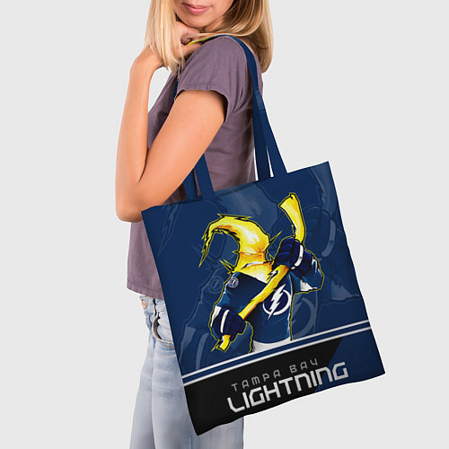 Сумка-шоппер Bay Lightning / 3D-принт – фото 3