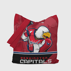 Сумка-шопер Washington Capitals, цвет: 3D-принт