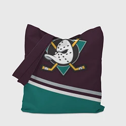 Сумка-шопер Anaheim Ducks, цвет: 3D-принт