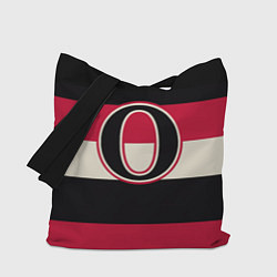 Сумка-шопер Ottawa Senators O, цвет: 3D-принт
