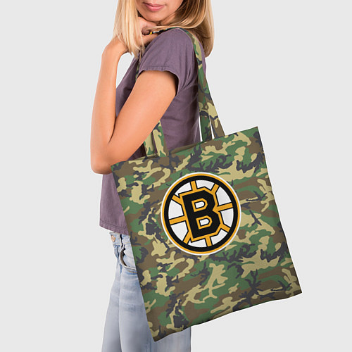 Сумка-шоппер Bruins Camouflage / 3D-принт – фото 3