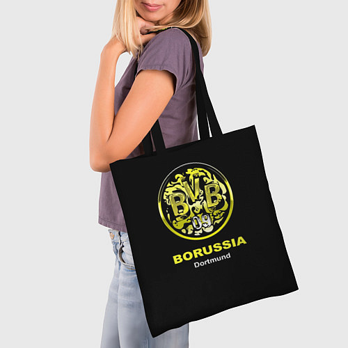 Сумка-шоппер Borussia Dortmund / 3D-принт – фото 3
