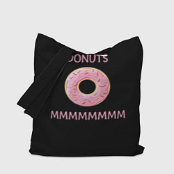 Сумка-шопер Donuts, цвет: 3D-принт