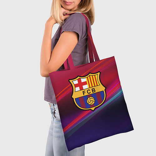 Сумка-шоппер ФК Барселона / 3D-принт – фото 3