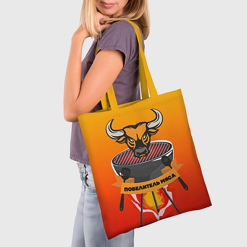 Сумка-шоппер Повар 9 / 3D-принт – фото 3