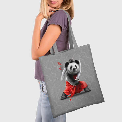 Сумка-шоппер Master Panda / 3D-принт – фото 3