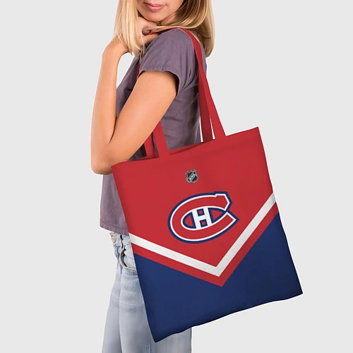 Сумка-шоппер NHL: Montreal Canadiens / 3D-принт – фото 3