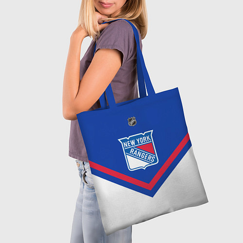 Сумка-шоппер NHL: New York Rangers / 3D-принт – фото 3