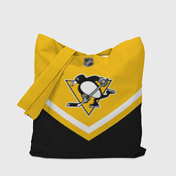 Сумка-шопер NHL: Pittsburgh Penguins, цвет: 3D-принт