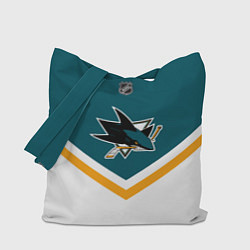 Сумка-шопер NHL: San Jose Sharks, цвет: 3D-принт