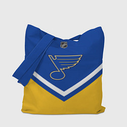 Сумка-шопер NHL: St. Louis Blues, цвет: 3D-принт