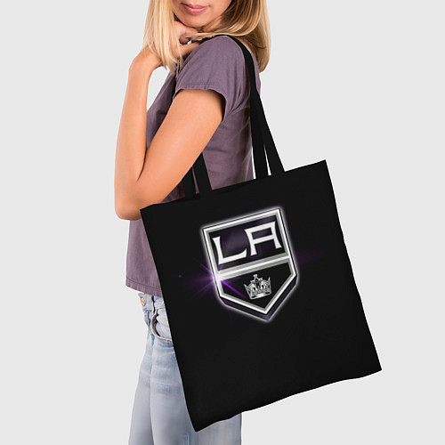 Сумка-шоппер Los Angeles Kings / 3D-принт – фото 3