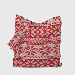 Сумка-шоппер Красный свитер