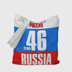 Сумка-шопер Russia: from 46, цвет: 3D-принт