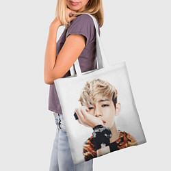 Сумка-шопер Kim TaeHyung, цвет: 3D-принт — фото 2
