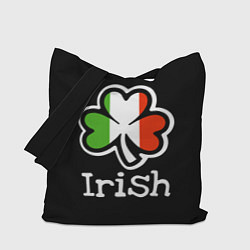 Сумка-шопер Irish - tricolor clover, цвет: 3D-принт