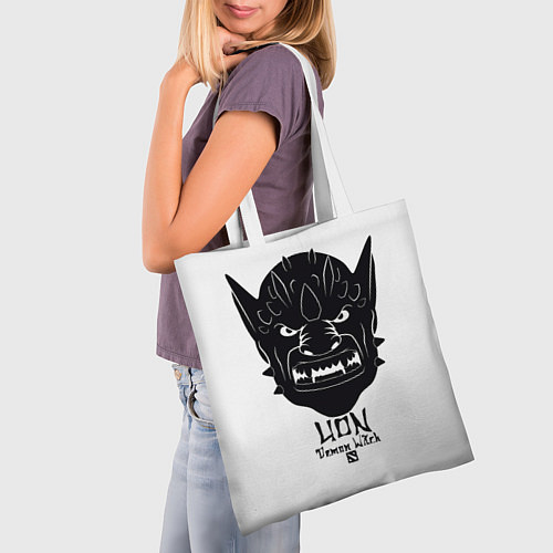 Сумка-шоппер Lion: Demon Witch / 3D-принт – фото 3