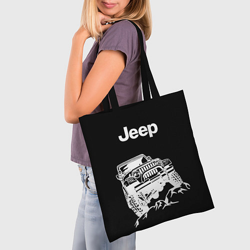 Сумка-шоппер Jeep / 3D-принт – фото 3