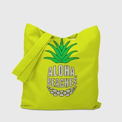 Сумка-шопер Aloha, Beaches!, цвет: 3D-принт