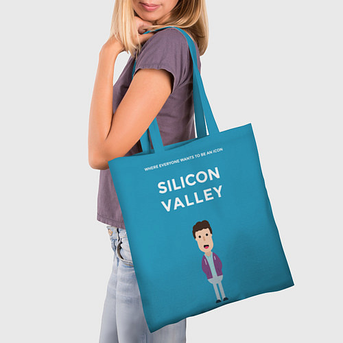 Сумка-шоппер Silicon Valley / 3D-принт – фото 3