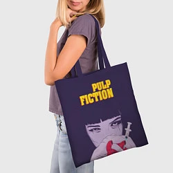 Сумка-шопер Pulp Fiction: Dope Heart, цвет: 3D-принт — фото 2