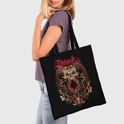 Сумка-шоппер Dethklok: Demon witch / 3D-принт – фото 3