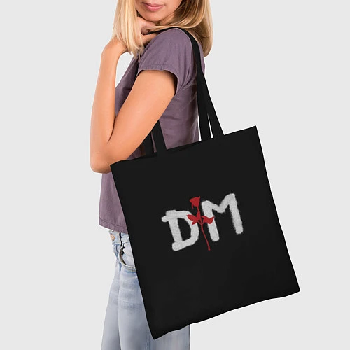 Сумка-шоппер DM: Rose / 3D-принт – фото 3