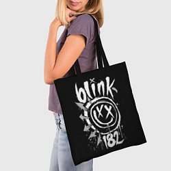 Сумка-шопер Blink-182, цвет: 3D-принт — фото 2