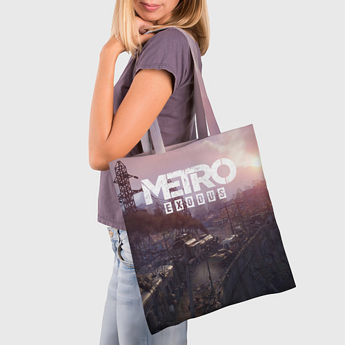 Сумка-шоппер Metro Exodus / 3D-принт – фото 3