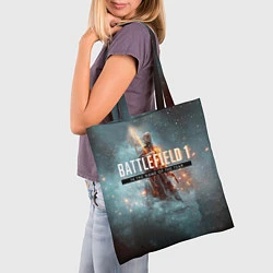 Сумка-шопер Battlefield: In the name, цвет: 3D-принт — фото 2