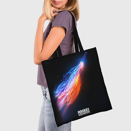 Сумка-шоппер Rocket League / 3D-принт – фото 3