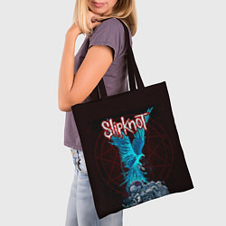Сумка-шопер Орел группа Slipknot, цвет: 3D-принт — фото 2