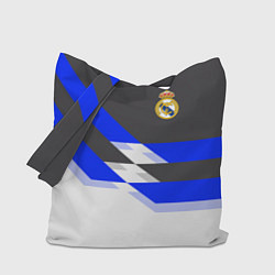 Сумка-шопер Real Madrid FC: White style, цвет: 3D-принт