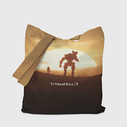 Сумка-шопер Titanfall 2: Sunrise, цвет: 3D-принт