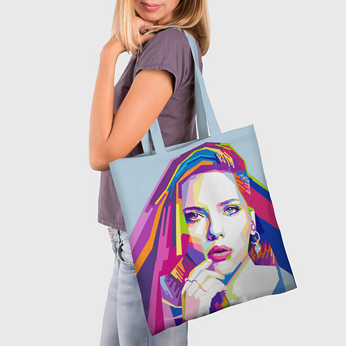 Сумка-шоппер Scarlett Johansson / 3D-принт – фото 3